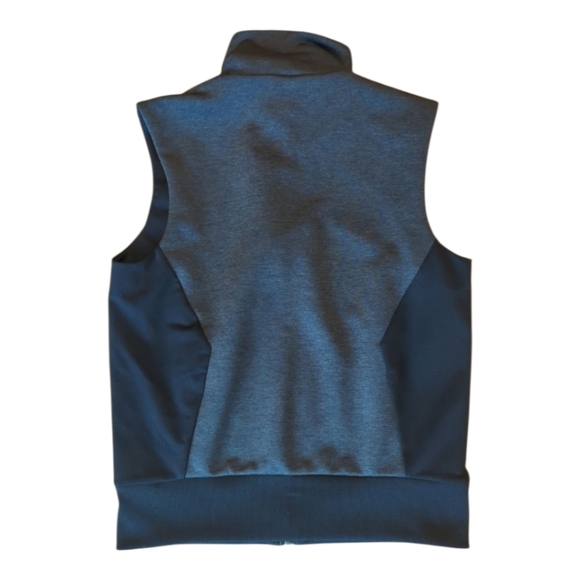 Oakley Vest Womens Medium Black Dark Gray Coupe Standard Regular Fit - Picture 2 of 9